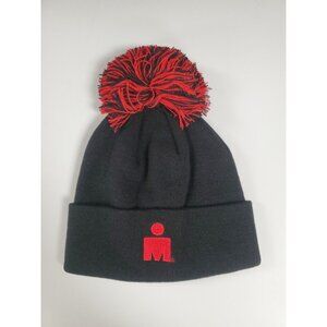 BOCO Gear Official IRONMAN IM MDot Black/Red Pom Beanie OSFA NEW